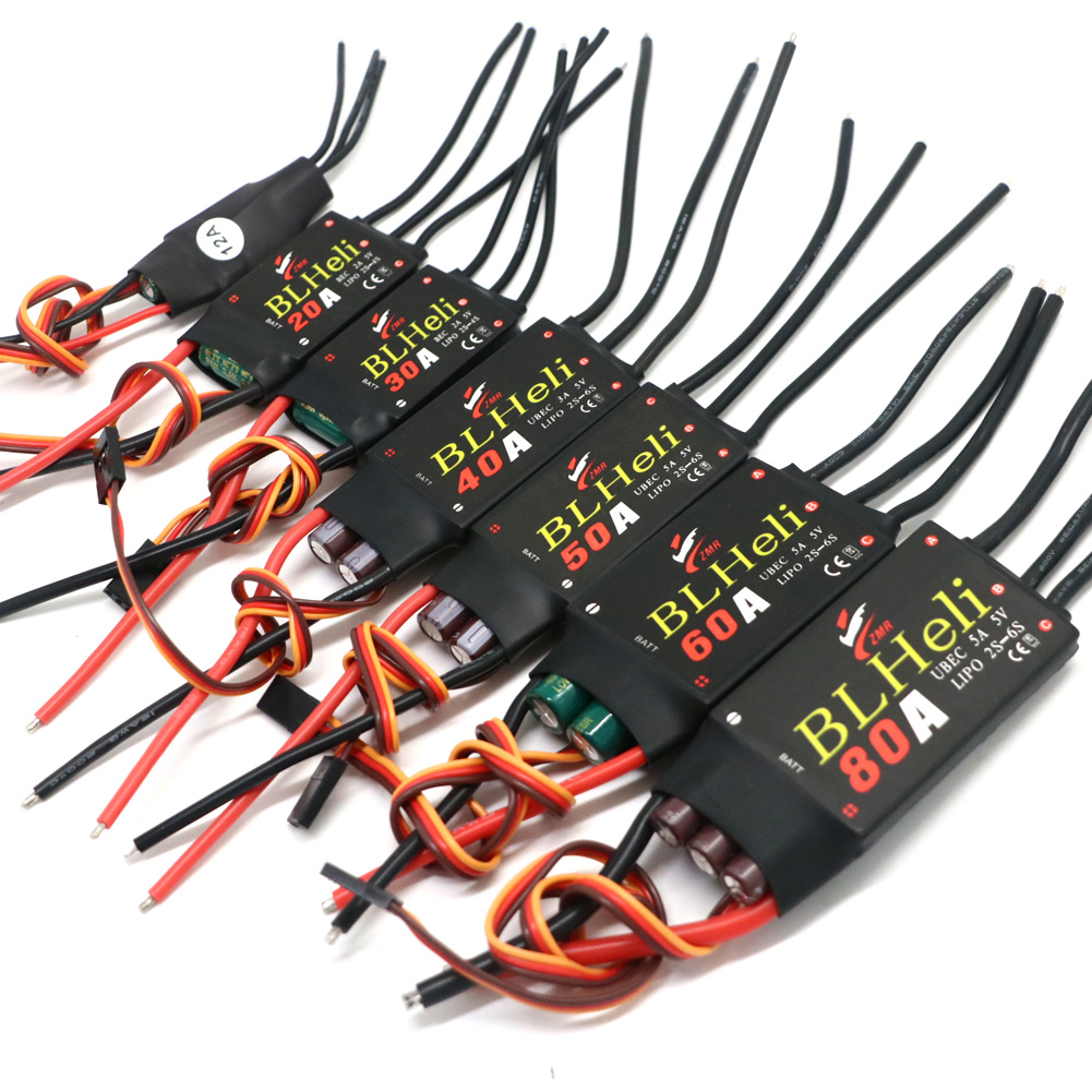 Fpv Drone Quadcopter - BLHeli Brushless ESC 80A 12A 20A