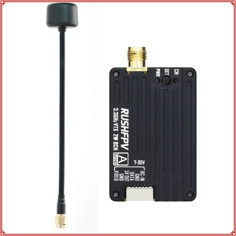 2026 New RUSHFPV 3.3G 2W VTX T - Fpv Drone Antenna review and price