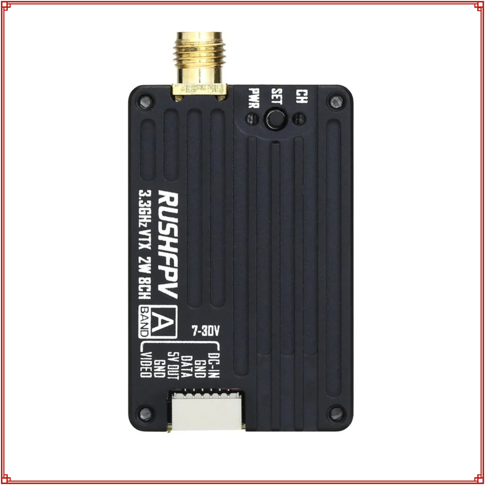 2026 New RUSHFPV 3.3G 2W VTX T - Fpv Drone Antenna review and price
